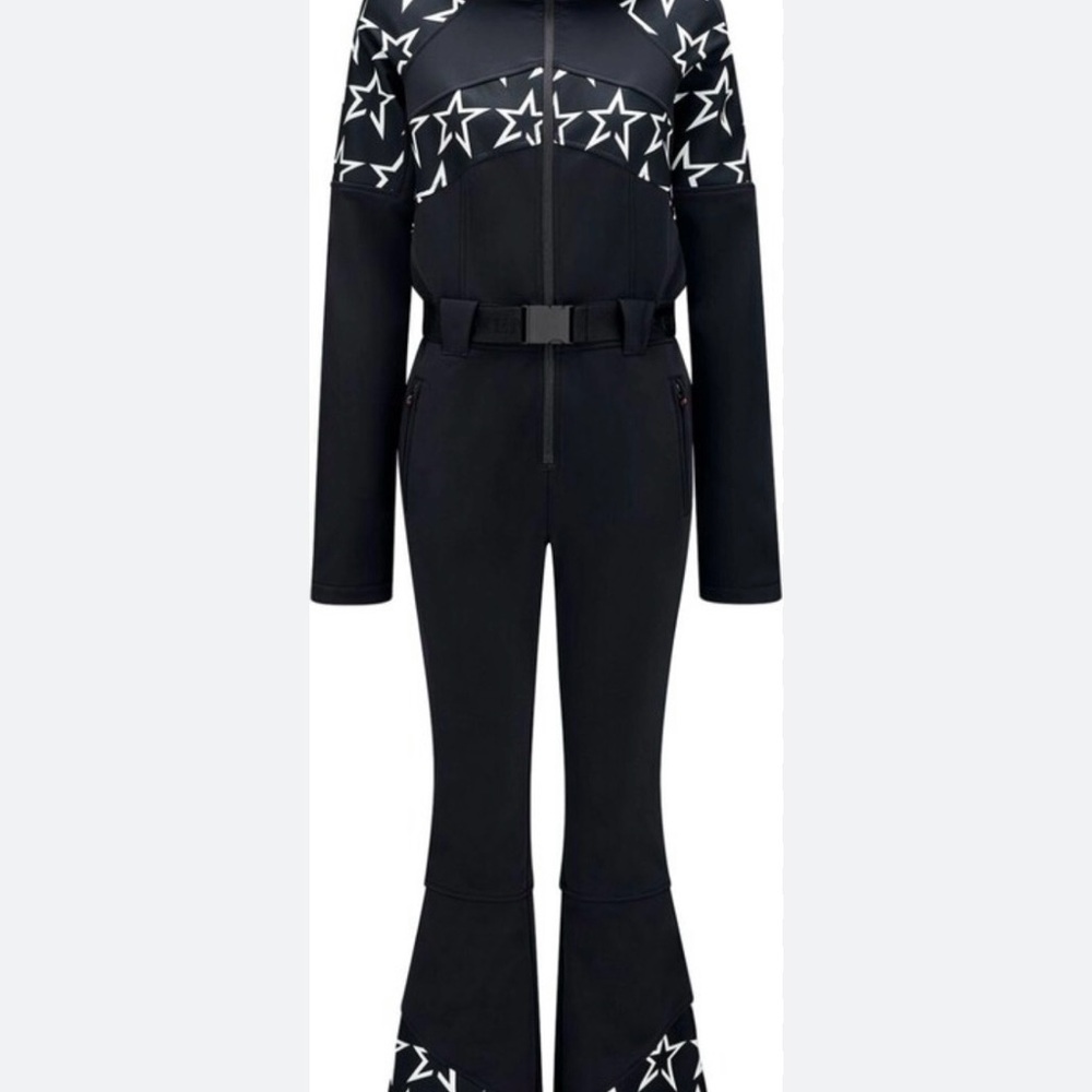 Perfect Moment Black and White Ski Jumpsuit